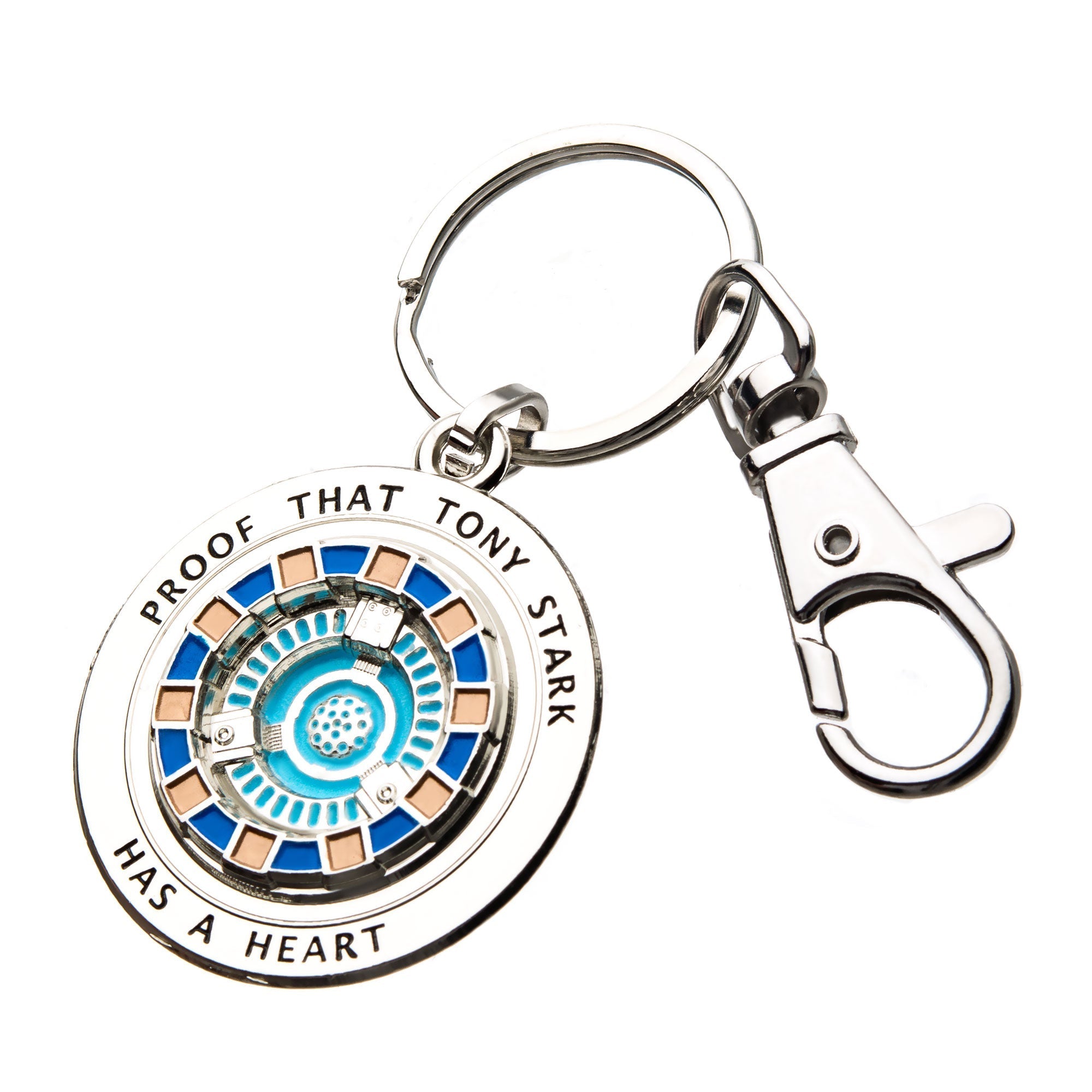 Marvel Tony Has A Heart 3D Keychain - Jewelry Brands Shop