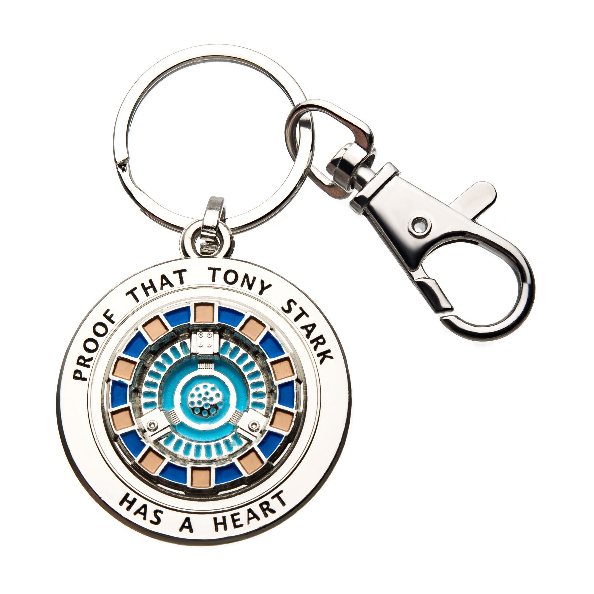 Marvel Tony Has A Heart 3D Keychain - Jewelry Brands Shop