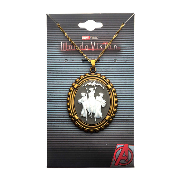 Marvel Wandavision Agatha Harkness Brooch Necklace
