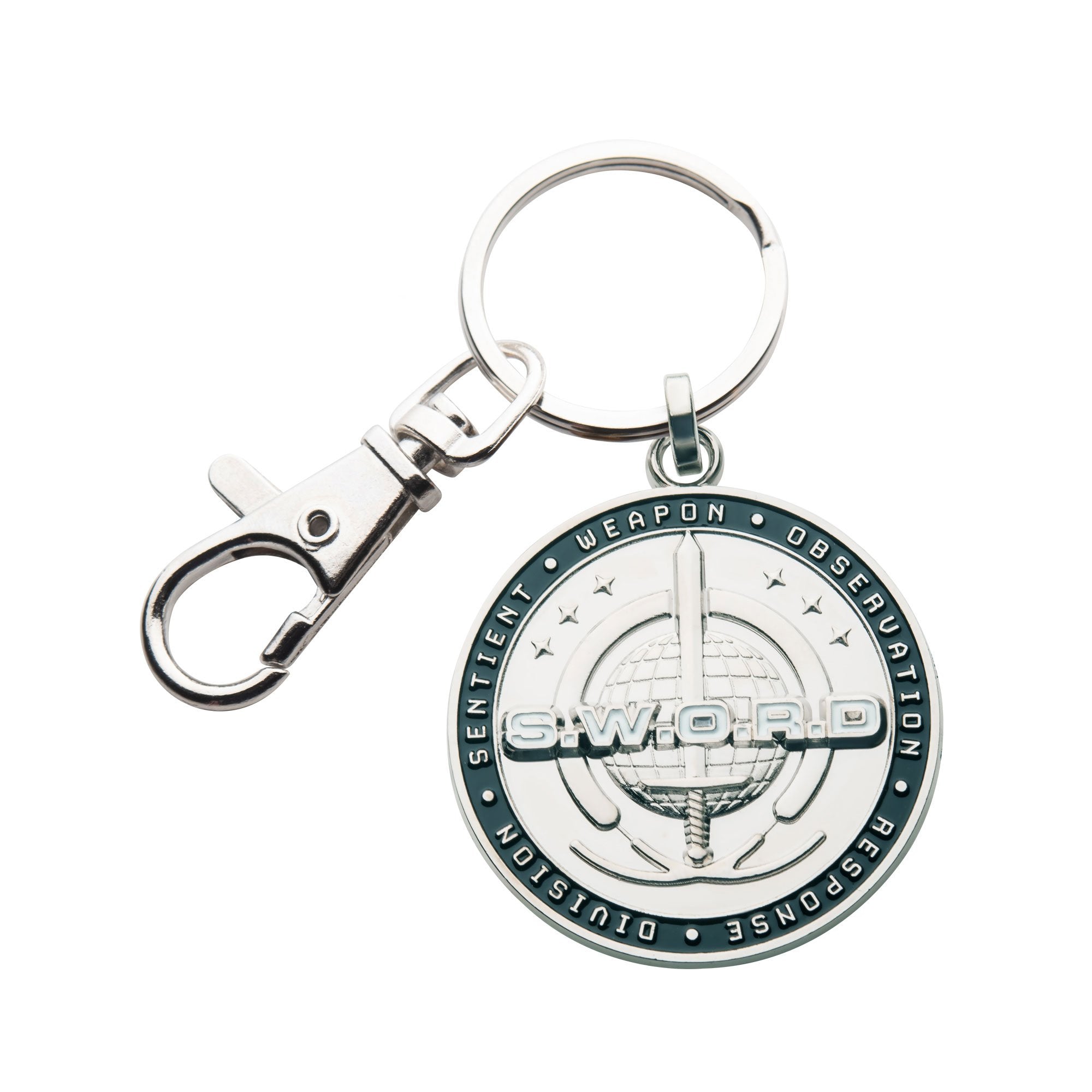 Marvel Wandavision S.W.O.R.D Logo Keychain - Jewelry Brands Shop