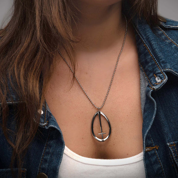 Marvel Wandavision Sword Steel Necklace