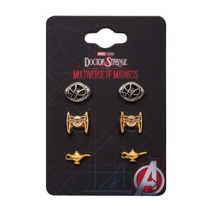 Marvel's Doctor Strange in the Multiverse of Madness set of 3 pairs of earrings - Jewelry Brands Shop