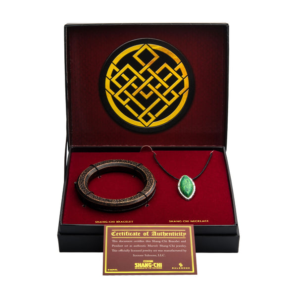 Marvel’s Shang-Chi Necklace and Bracelet Set                                                                                                                      s Shang-Chi Necklace and Bracelet Set