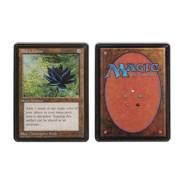 Magic The Gathering Black Lotus Card 2pcs Pin Set