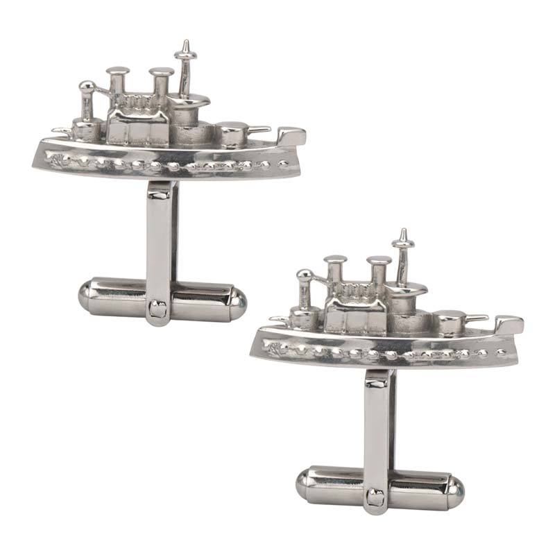 Monopoly Battleship Cufflinks