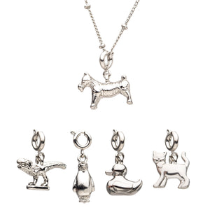Monopoly Interchangeable Animal Tokens Necklace