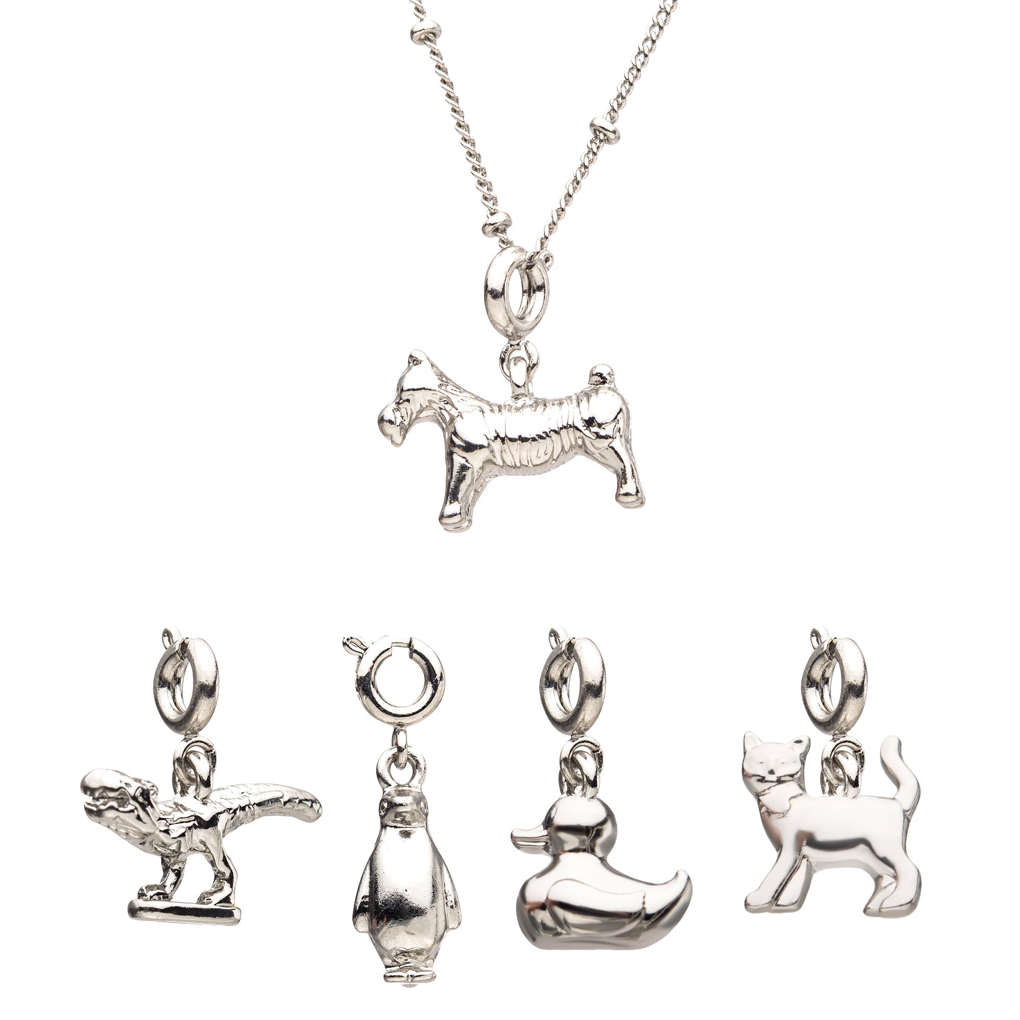 Monopoly Interchangeable Animal Tokens Necklace - Jewelry Brands Shop