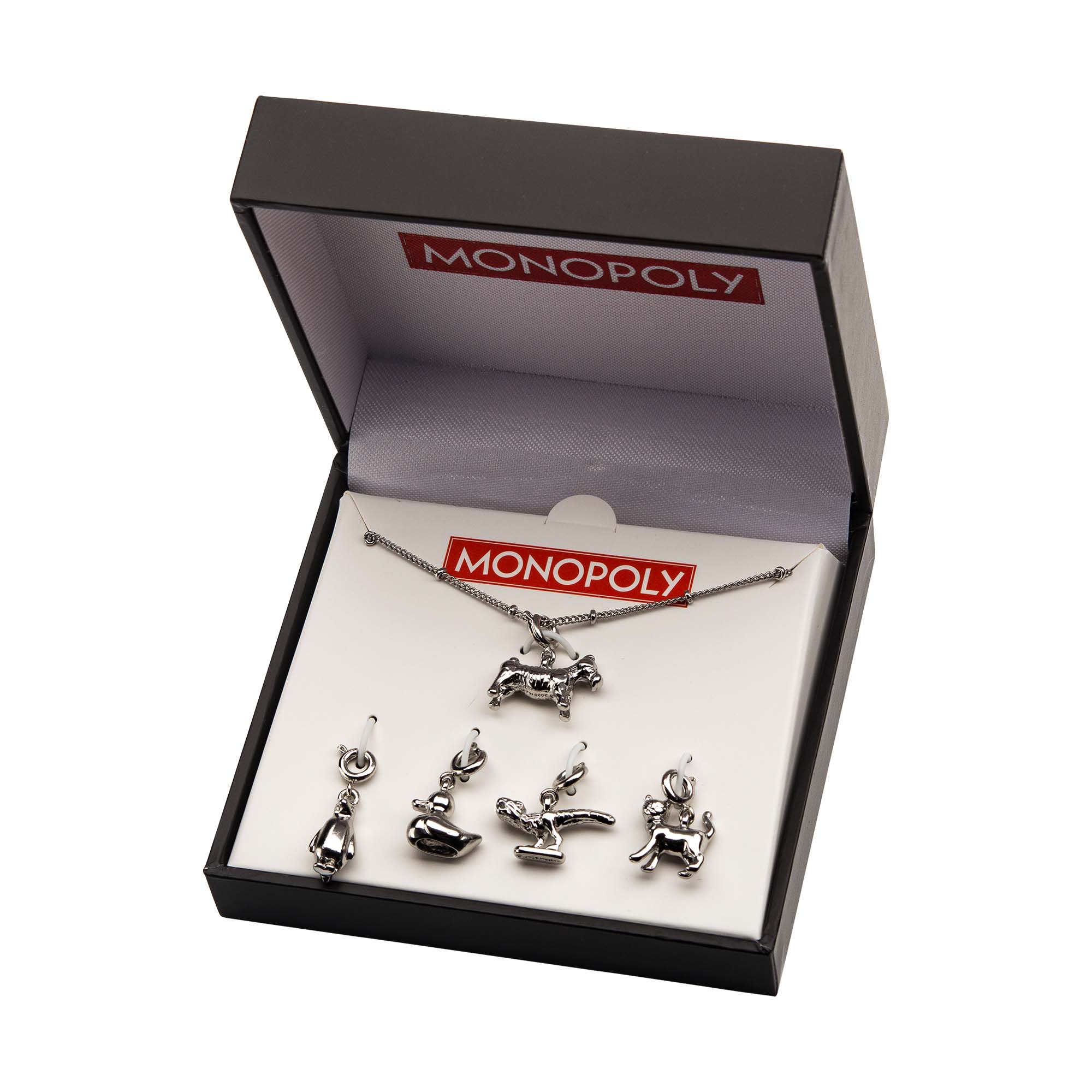 Monopoly Interchangeable Animal Tokens Necklace - Jewelry Brands Shop