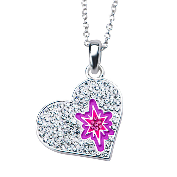 My Little Pony Twilight Sparkle Cutie Mark Bling Silver Plate Pendant with Chain