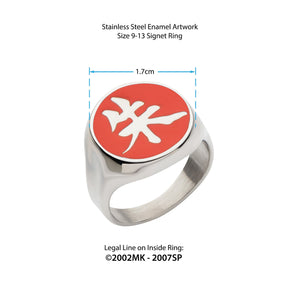 Naruto Akatsuki Itachi Signet Ring - Jewelry Brands Shop