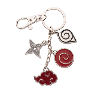 Naruto Cloud Multi Charm Keychain - Jewelry Brands Shop