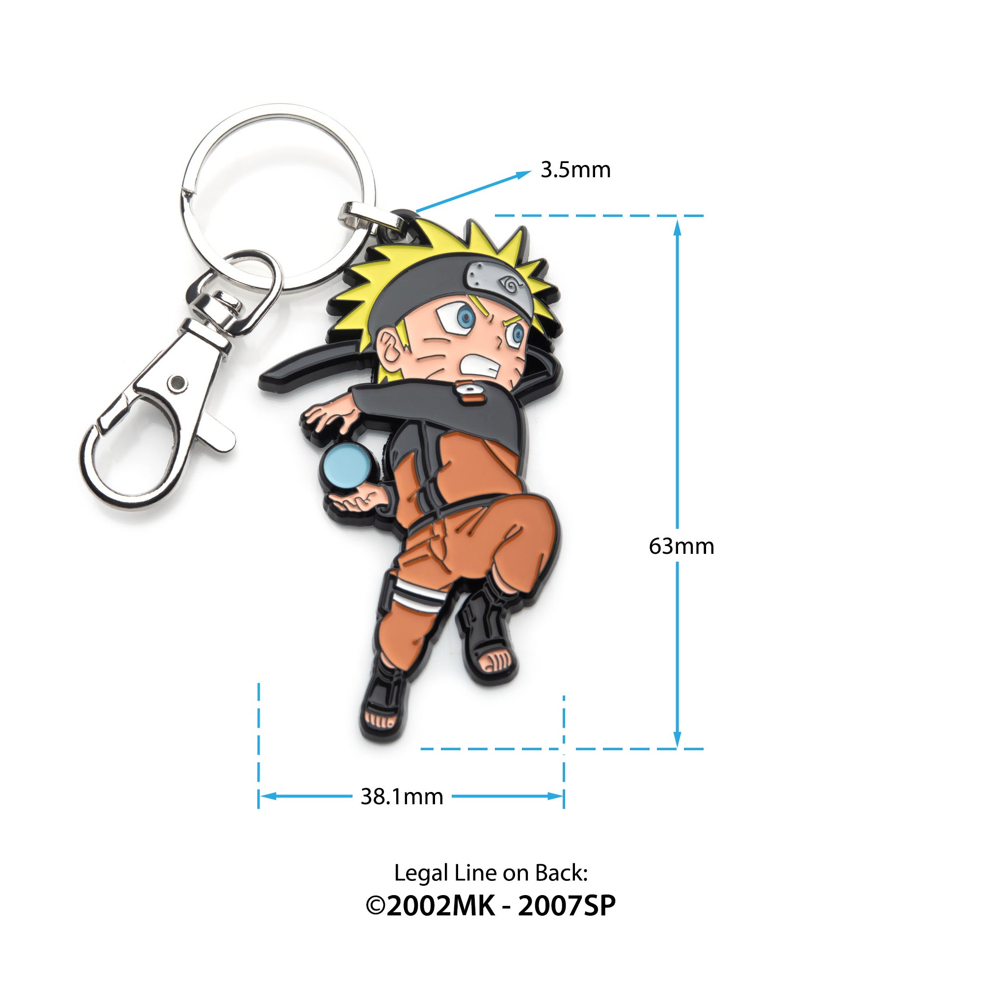 Naruto Rasengan Chibi Keychain - Jewelry Brands Shop