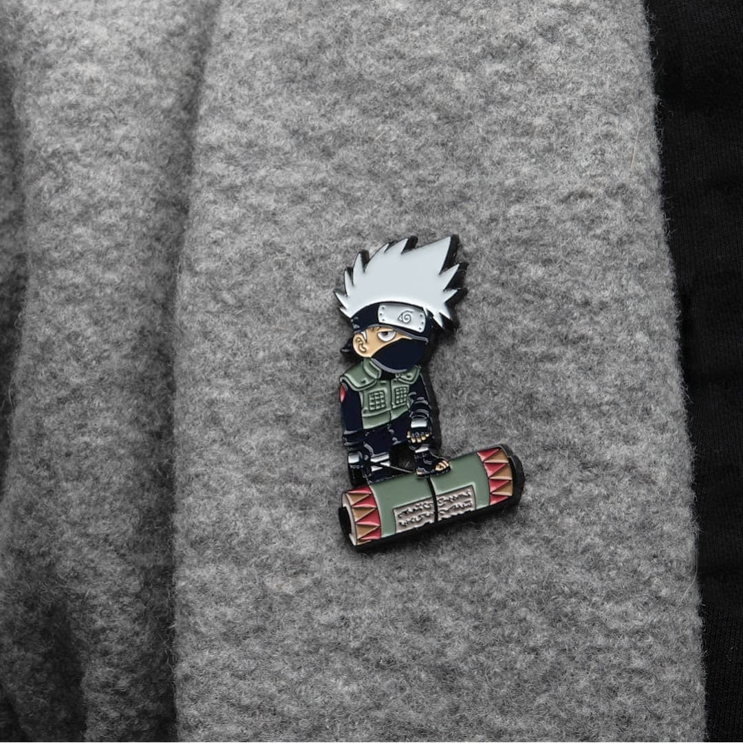 Naruto Shippuden Chibi Kakashi Lapel Pin - Jewelry Brands Shop