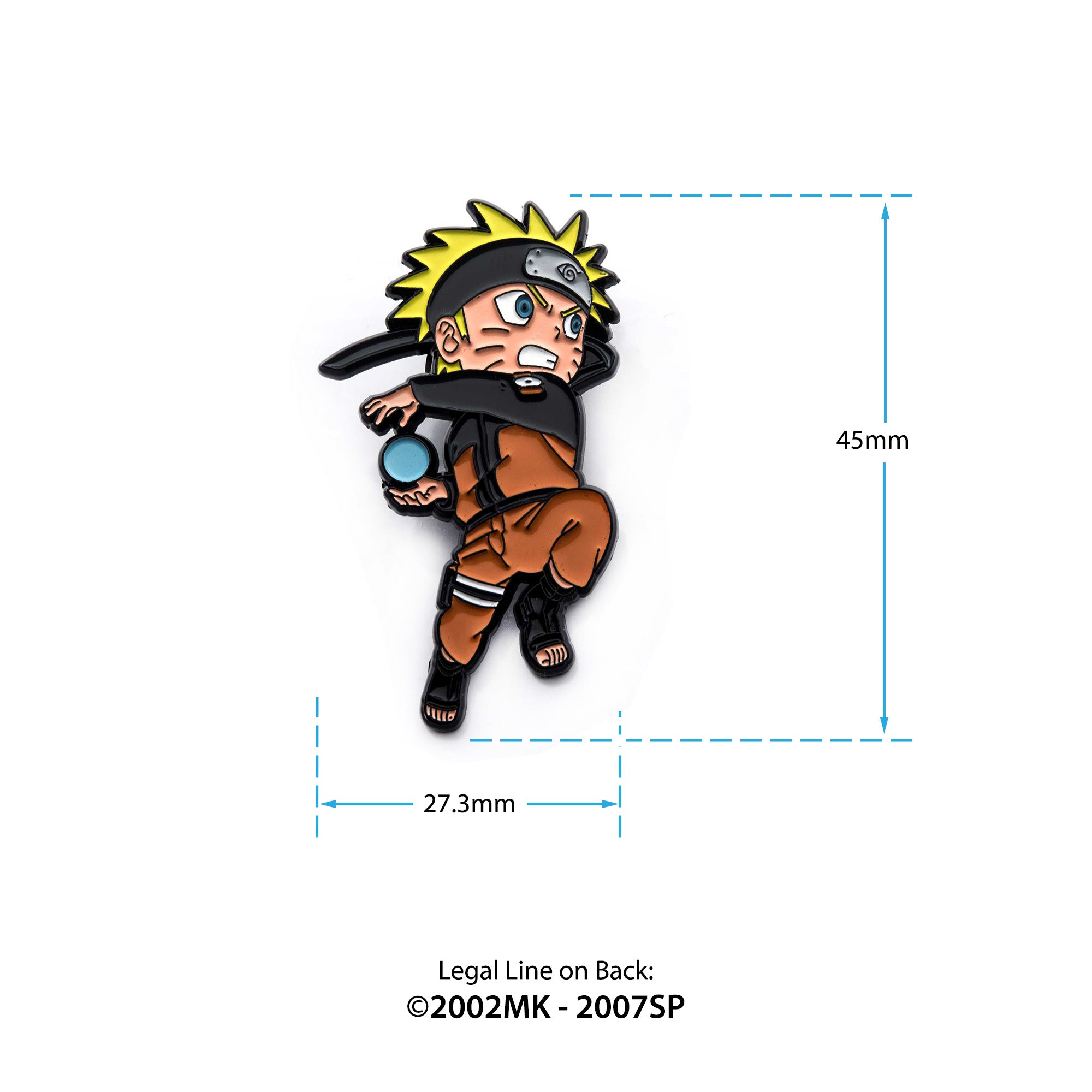 Naruto Shippuden Chibi Lapel Pin - Jewelry Brands Shop