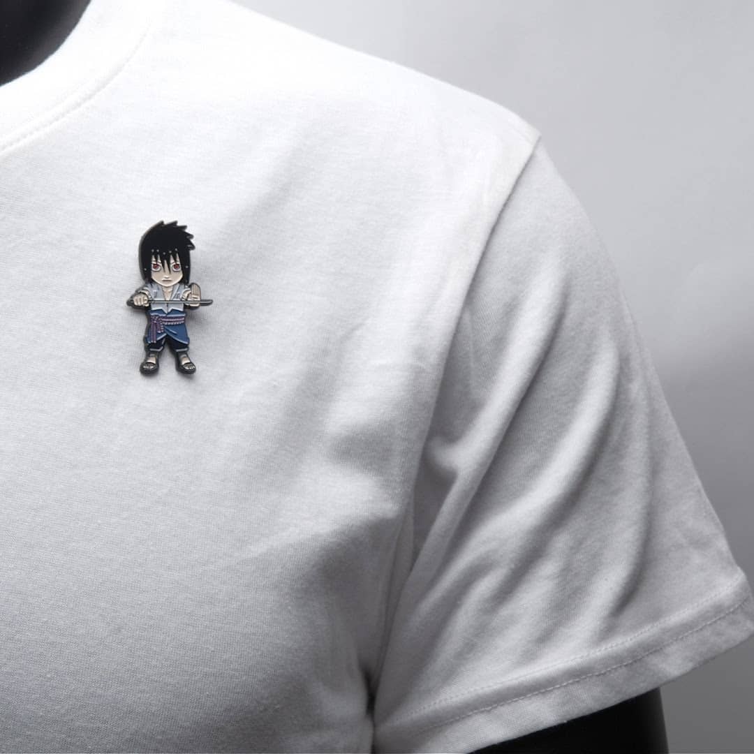 Naruto Shippuden Chibi Sasuke Lapel Pin - Jewelry Brands Shop