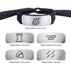 Naruto Shippuden Headband Collectors Set - Jewelry Brands Shop