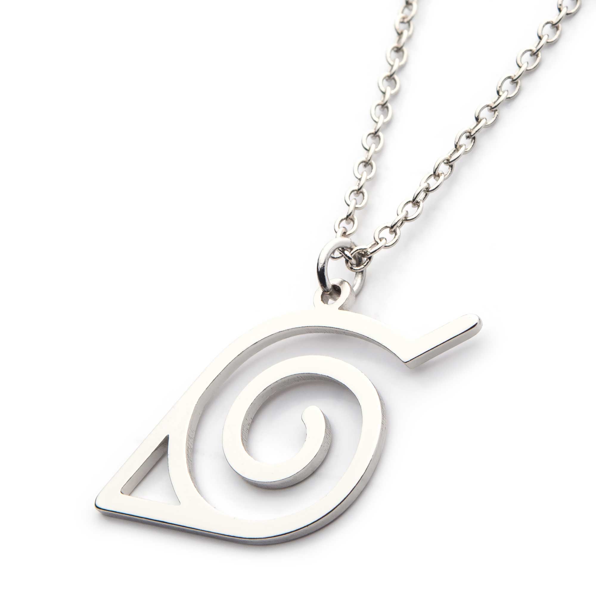 Naruto Shippuden Hidden Leaf Village Logo Pendant Necklace [COMING SOON] - Jewelry Brands Shop