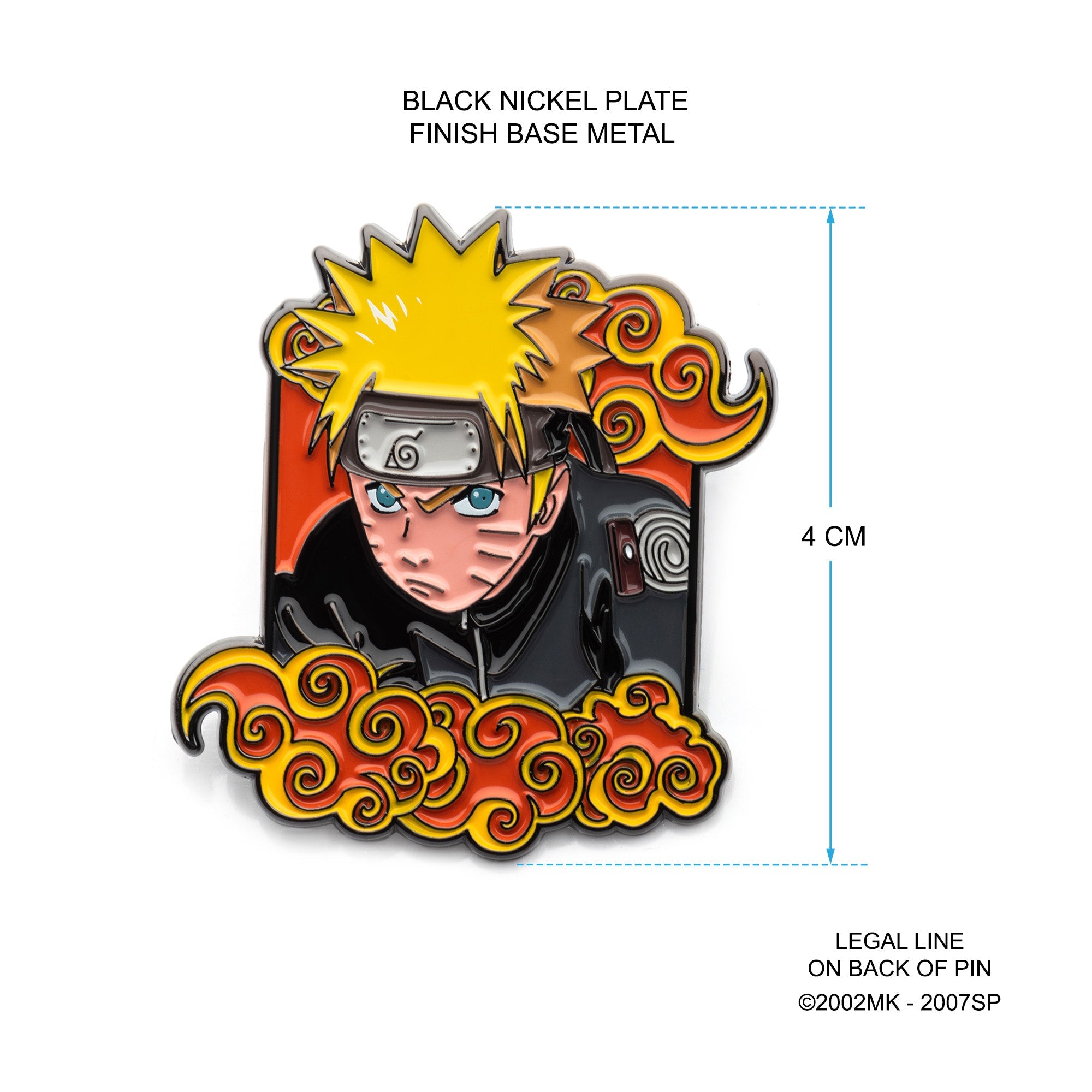 Naruto Uzumaki Enamel Pin - Jewelry Brands Shop