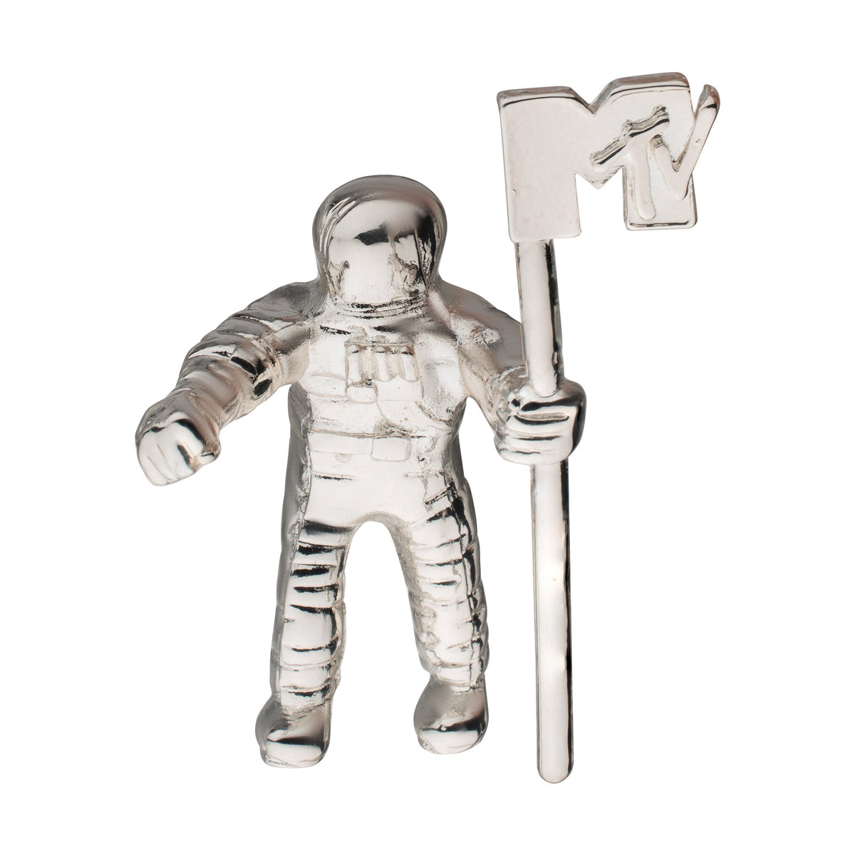 MTV Award Moon Man  Flat Back 3D Pin
