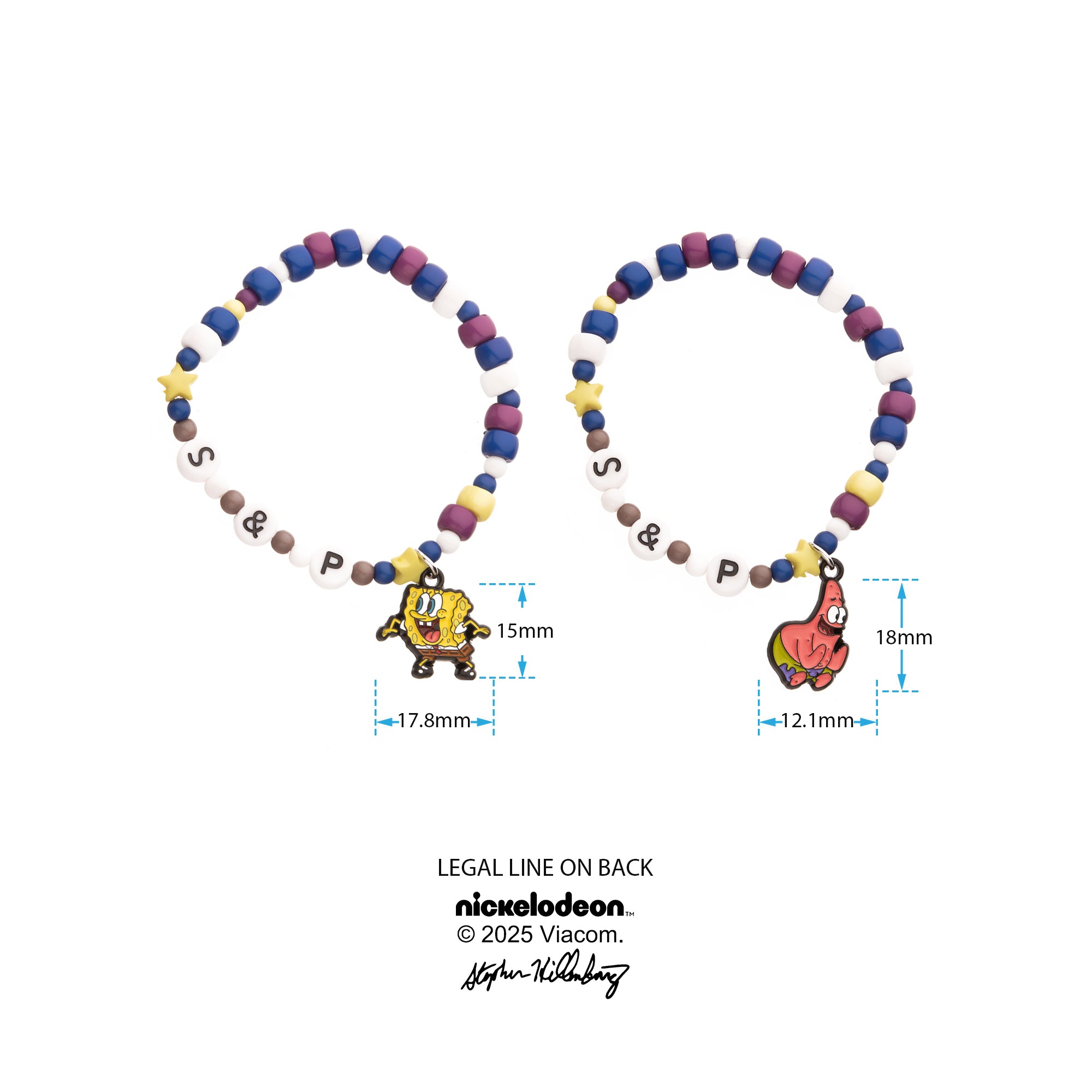 SpongeBob & Patrick Best Friends Bracelet Set