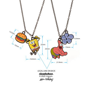 SpongeBob & Patrick Best Friends Necklace Set
