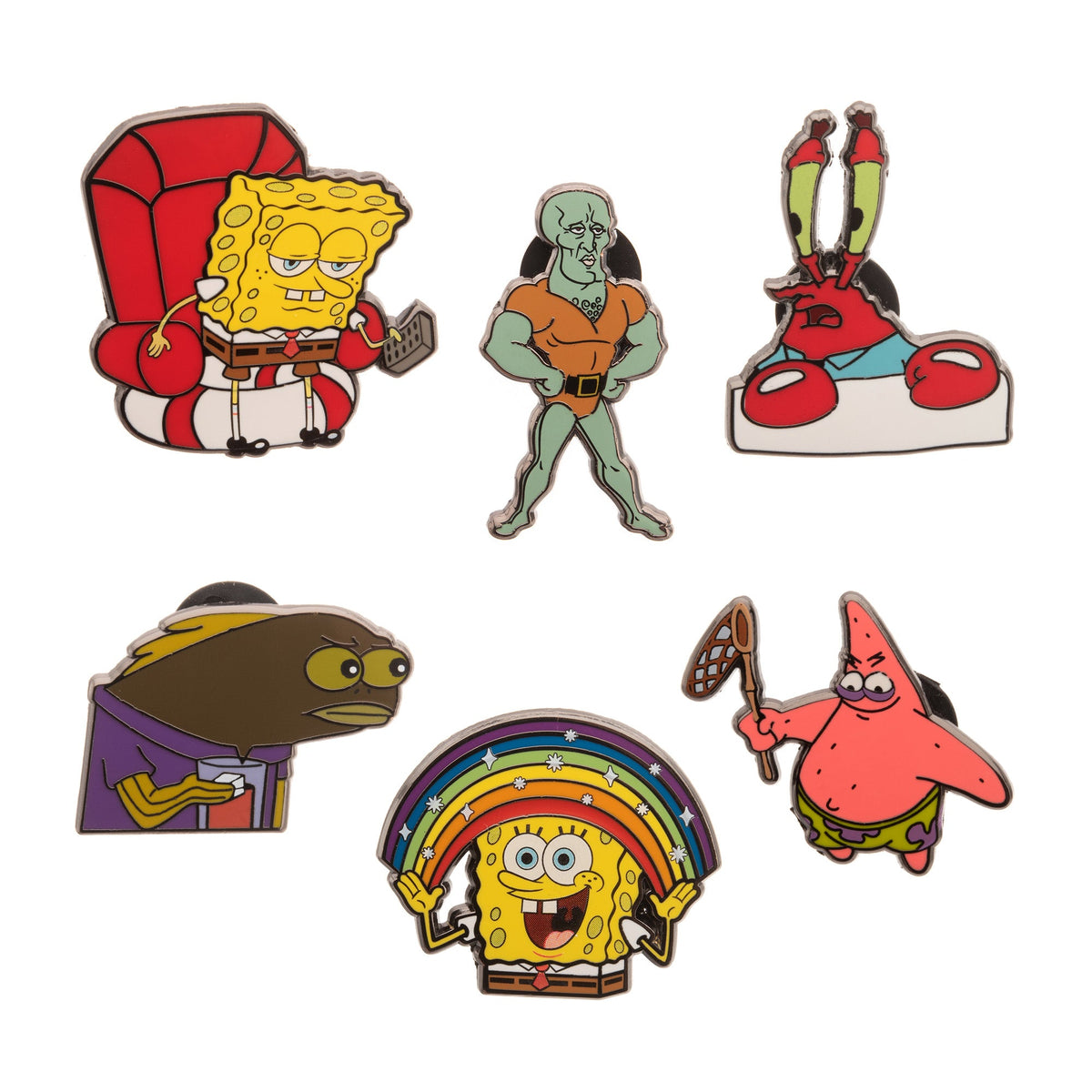 SpongeBob Meme Blind Box Pin