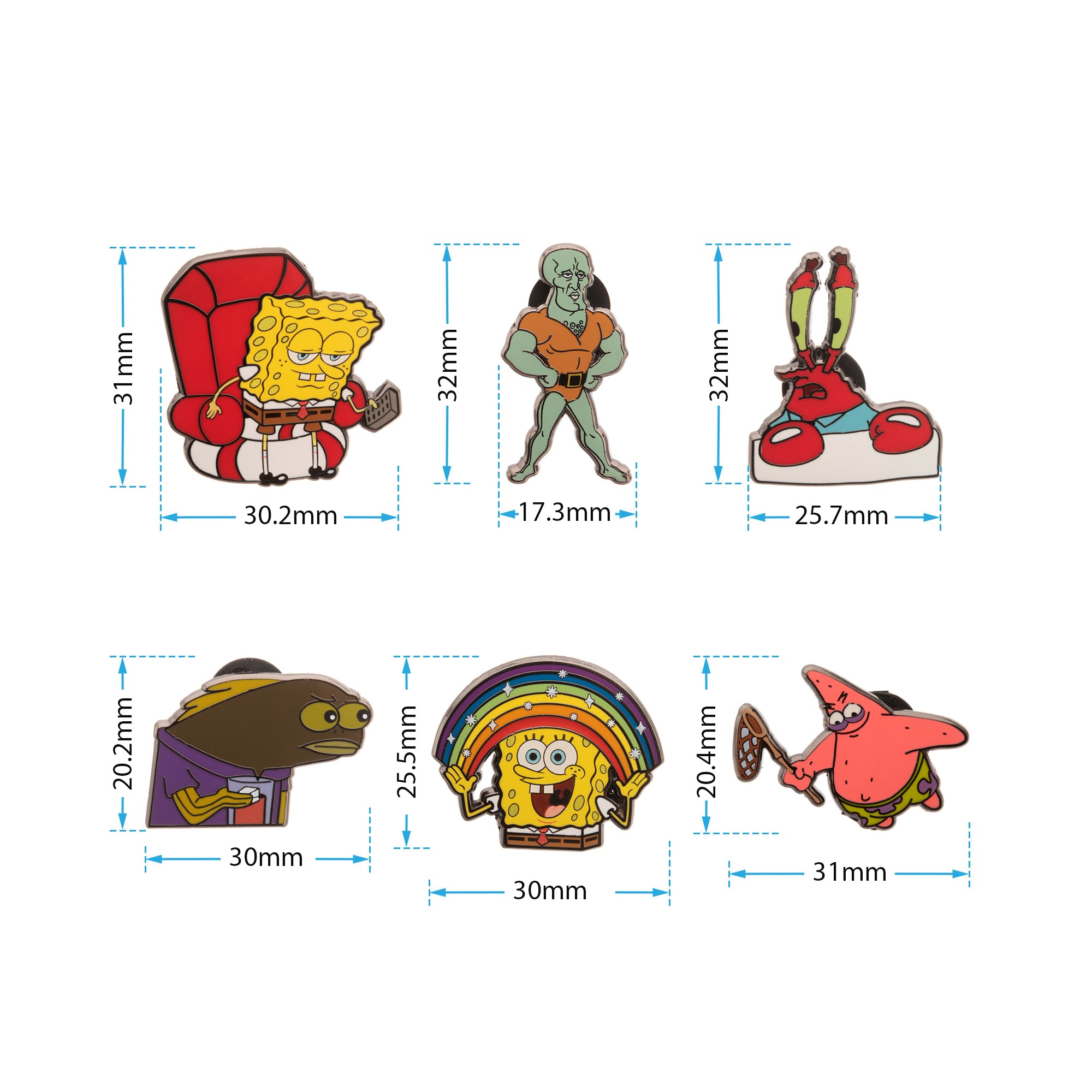 SpongeBob Meme Blind Box Pin
