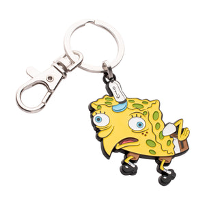 Nickelodeon Spongebob Mocking Face Keychain