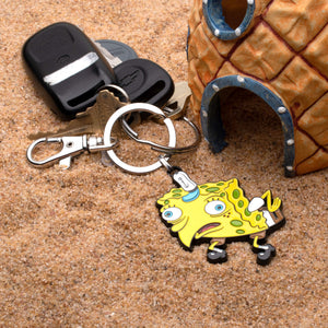 Nickelodeon Spongebob Mocking Face Keychain