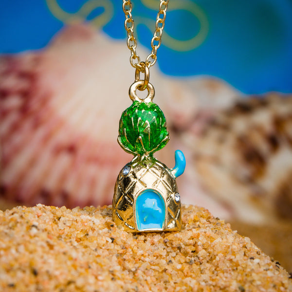 Spongebob Squarepants Pineapple House Pendant Necklace