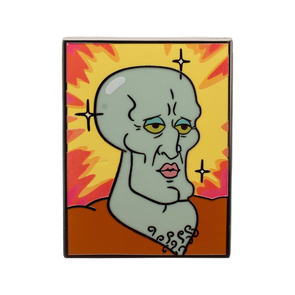SpongeBob SquarePants Handsome Squidward Enamel Pin