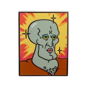 SpongeBob SquarePants Handsome Squidward Enamel Pin