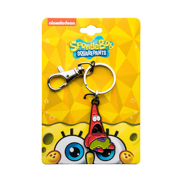 Nickelodeon Surprised Patrick Keychain