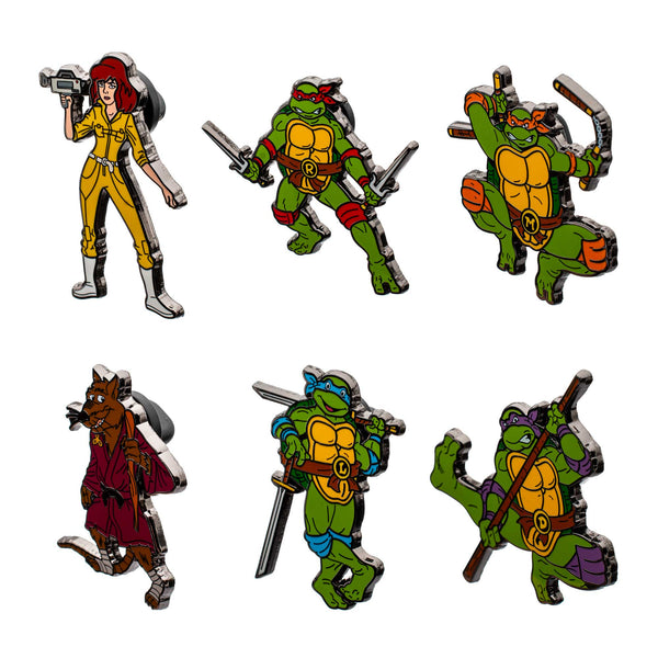 Teenage Mutant Ninja Turtles Enamel Pin Set