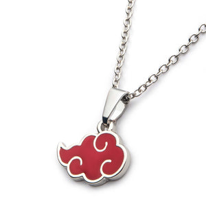 Naruto Shippuden Akatsuki Cloud Symbol Pendant Necklace