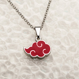 Naruto Shippuden Akatsuki Cloud Symbol Pendant Necklace – Jewelry Brands  Shop