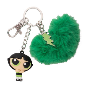 Power Puff Girls Buttercup with Pom - pom Multi Charm Keychain - Jewelry Brands Shop