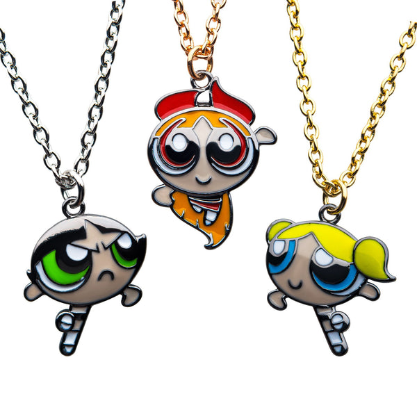 The Powerpuff Girls Besties 3-pcs in a pack Necklaces