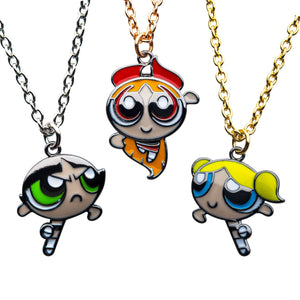 Powerpuff Girls Besties 3 - pcs in a pack Necklaces - Jewelry Brands Shop