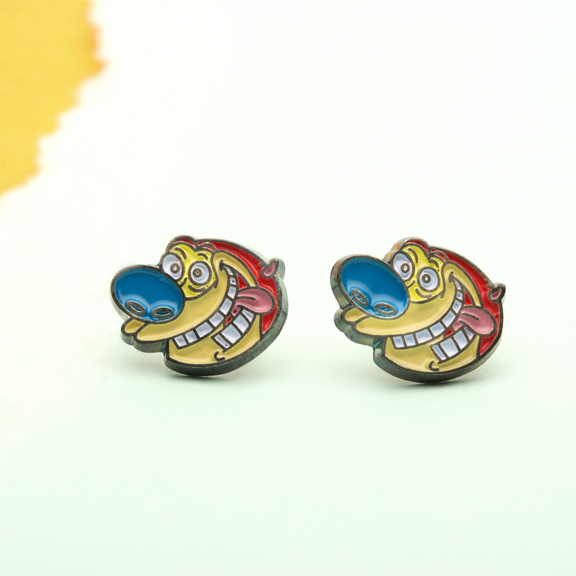 Ren & Stimpy Stud Earrings Set - Jewelry Brands Shop