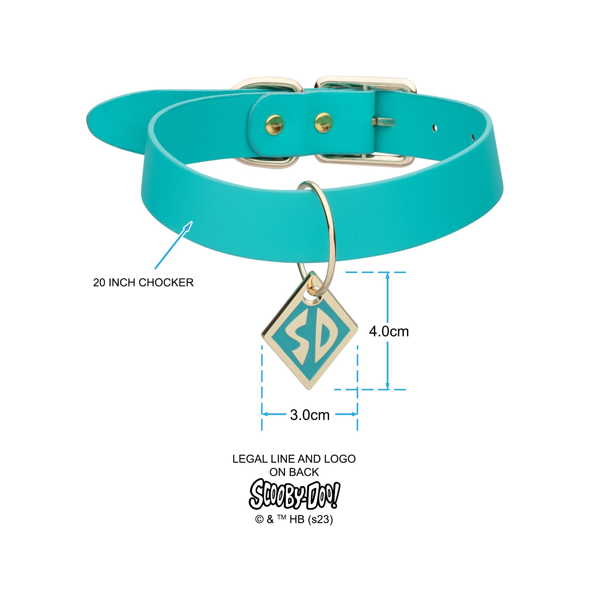 Scooby - Doo Blue Replica Choker Necklace [COMING SOON] - Jewelry Brands Shop