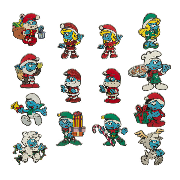 The Smurfs Christmas Blind Box Pin