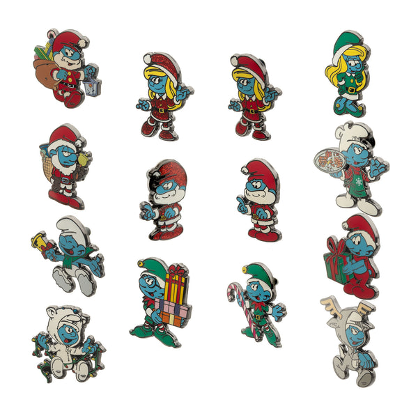 The Smurfs Christmas Blind Box Pin