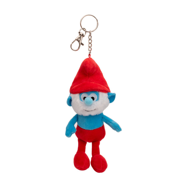 The Smurf Papa Smurf Plush Keychain