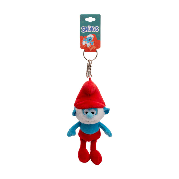The Smurf Papa Smurf Plush Keychain
