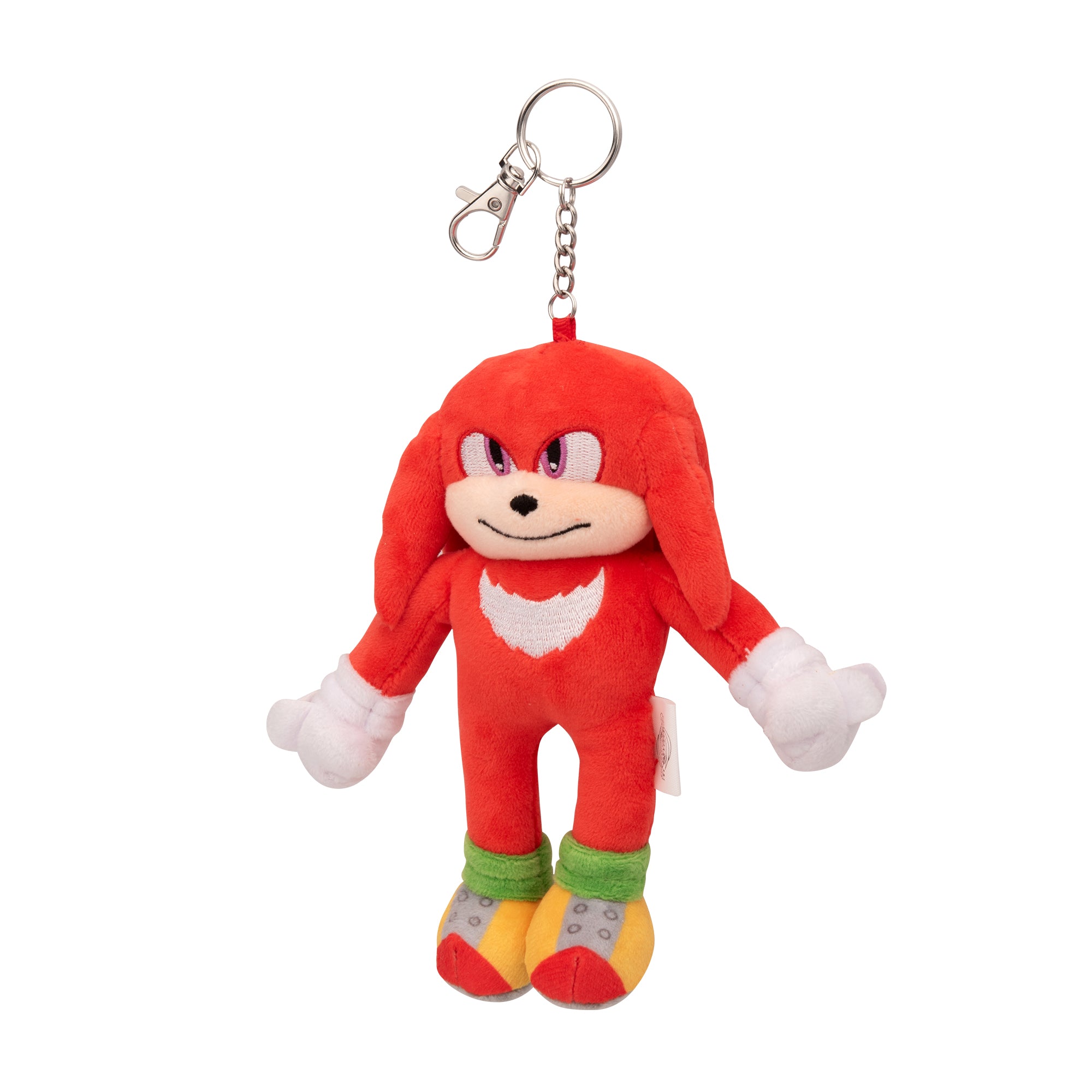 Sonic Movie 3 Knuckles Full Body Plush Keychain