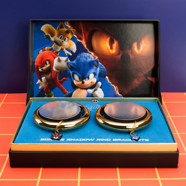Sonic the Hedgehog 3 - Sonic & Shadow Ring Bracelets Collector's Box