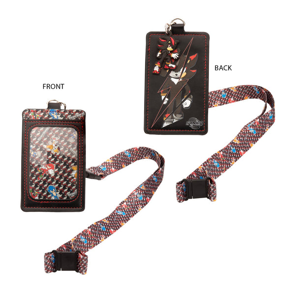 Sonic 3 Shadow Lanyard with PVC Charm