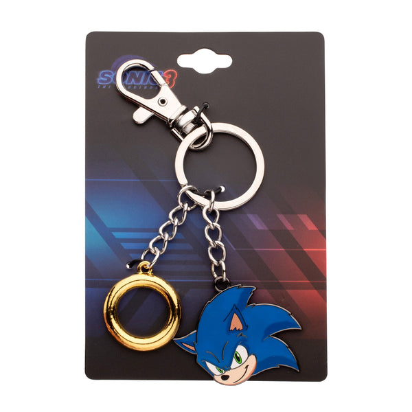 Sonic Movie 3 Multi Charm Keychain