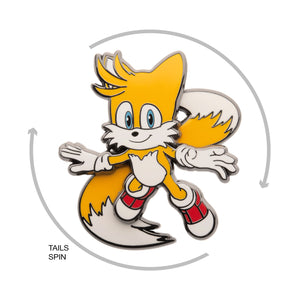 Sonic Movie 3 Tails Spinning Pin